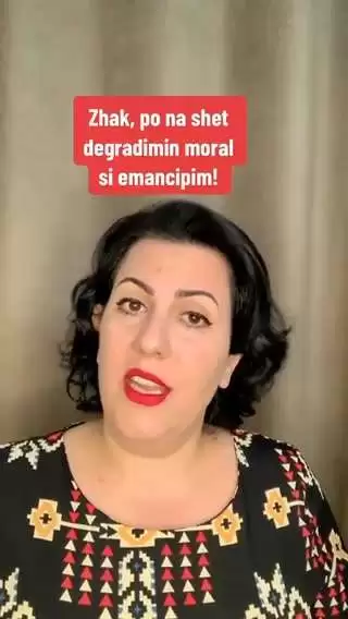 VIDEO/ Zhak po na shet degradimin moral si emancipim!