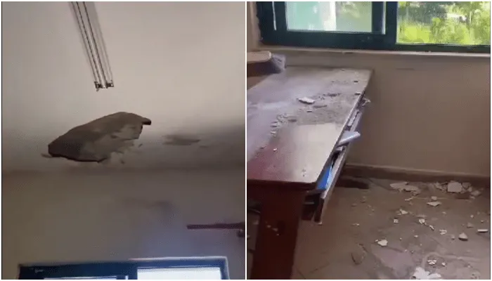 Shkollën “Feti Vogli” në Baldushk i bie suvaja,  për pak rrezikohen nxënësit