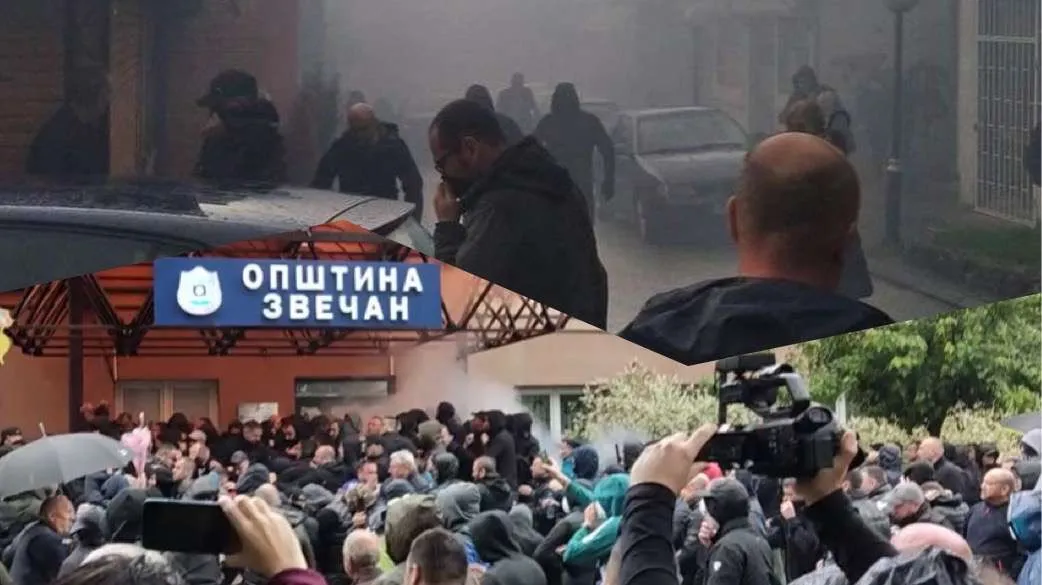 Të shtënat në Veri të Kosovës/ Protesta dhe barrikada, digjet makina e policisë në Zveçan