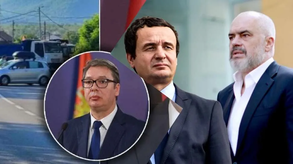 Tensionet në Kosovë, Rama i shqetësuar për Vuçiç duke thumbuar Kurtin