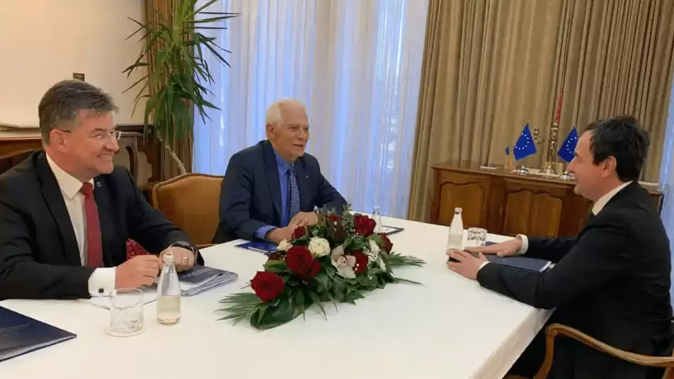 BRATISLAVË/ Forumi për sigurinë, Albin Kurti takon Borrell e Lajçak