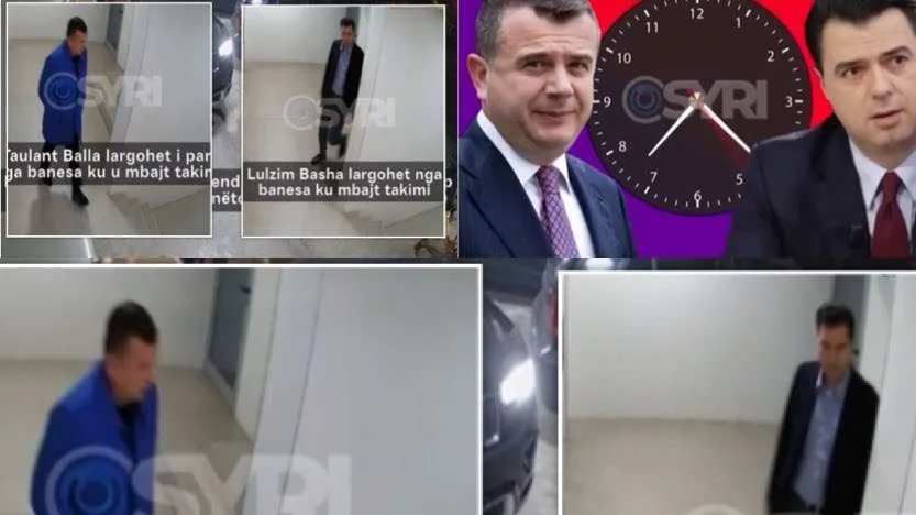 Publikohet VIDEO / Lulzim Basha  takim të  fshehtë me Taulant Ballën