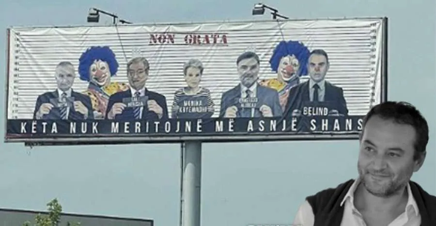 Kushdo që e ka bërë këtë poster ngelet thjesht një palaço, asgjë tjetër…