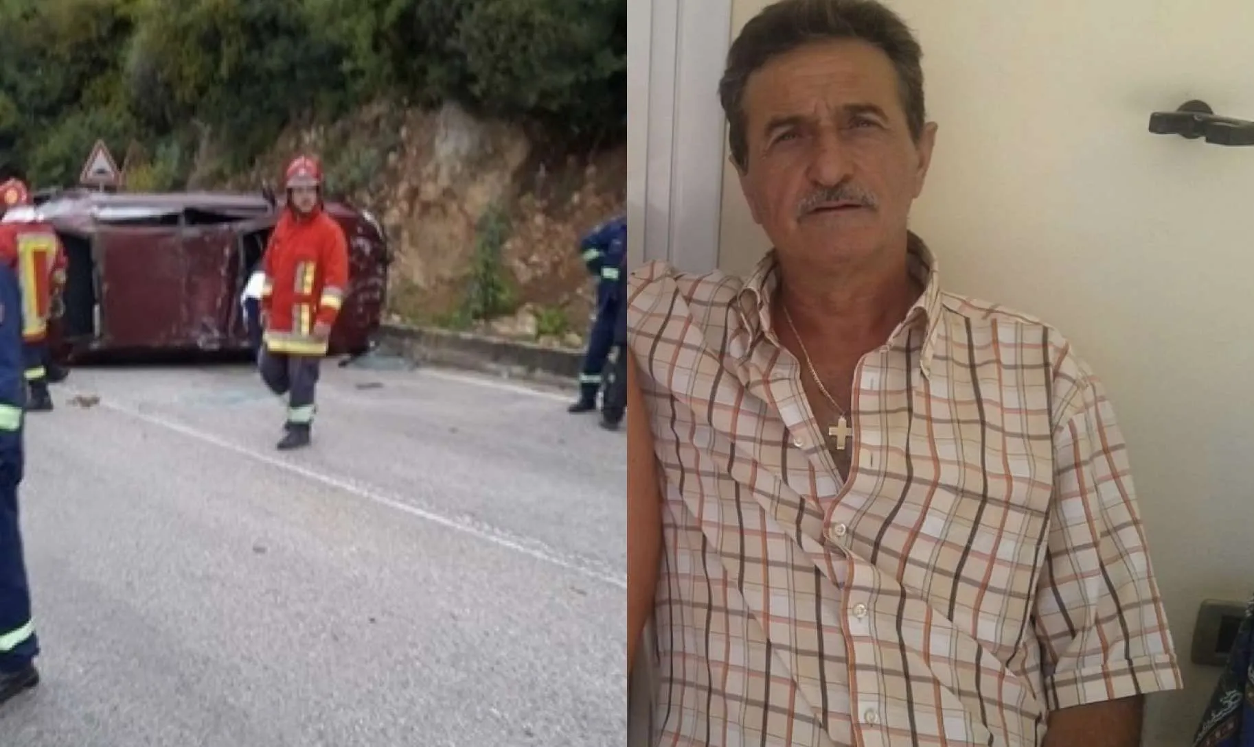 FOTO/ Ky  është 60-vjeçari që humbi jetën në aksin Sarandë-Borsh