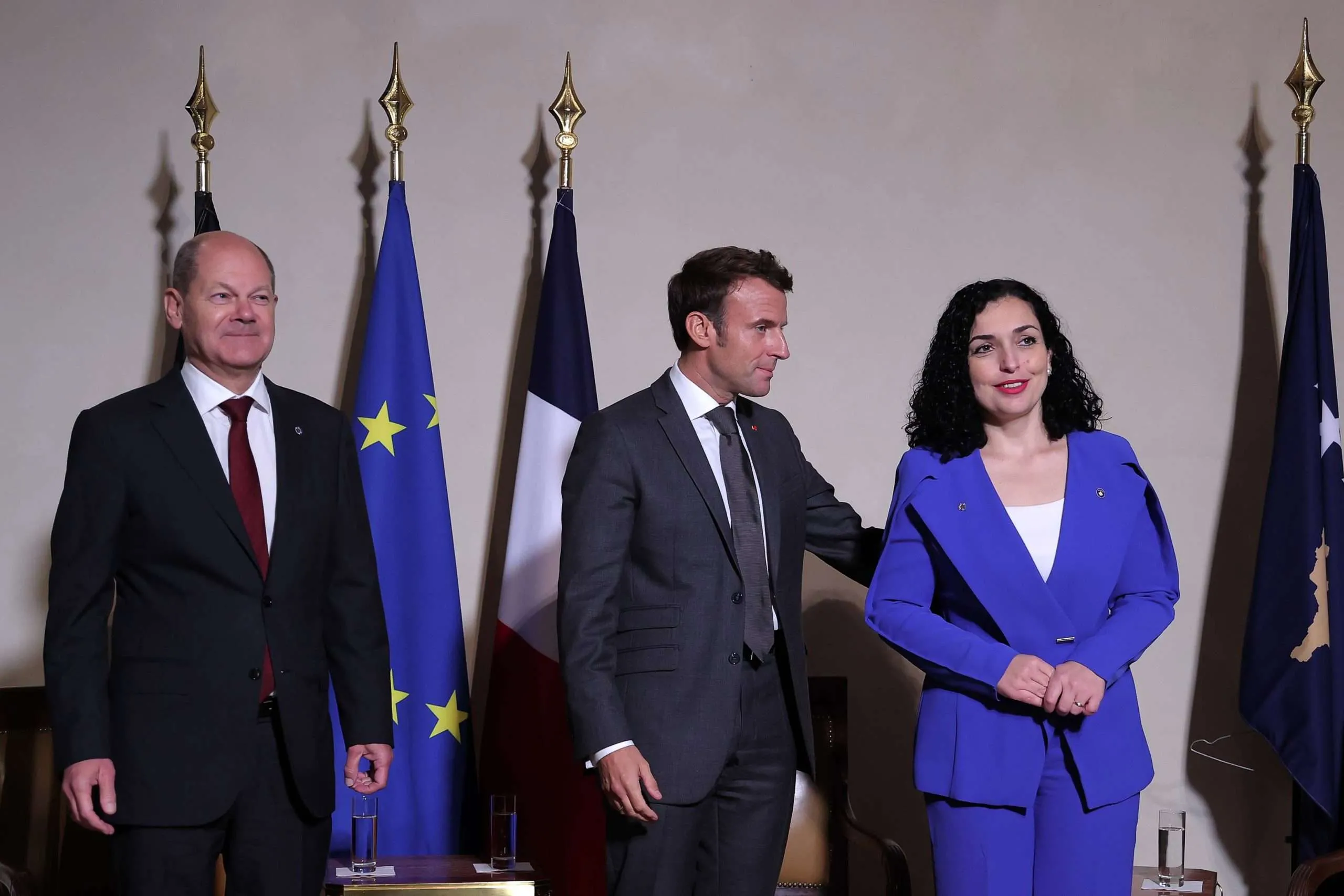 Qeveria gjermane konfirmon takimin e Scholz dhe Macron me Osmanin dhe Vuçiqin