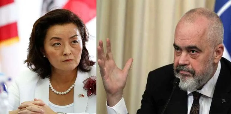 Kryeministri Rama darkon me ambasadoren amerikane Yuri Kim
