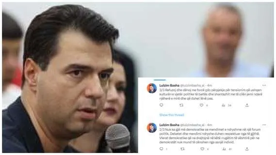 Basha reagon pas debateve në PD: Debat konstruktiv! Shenjë e qartë e një reflektimi të thellë që ka nisur brenda familjes tonë politike