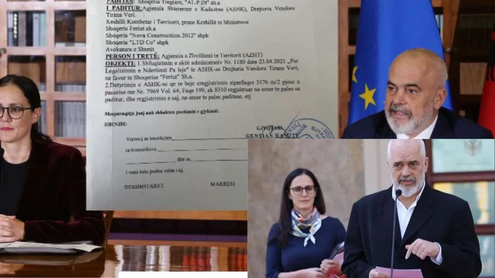Familja e ministres së Financave padit lejen e firmosur nga Edi Rama