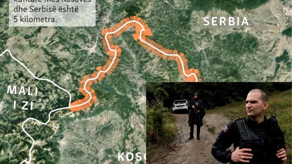 Hartat/ Ku u rrëmbyen policët e KOSOVËS