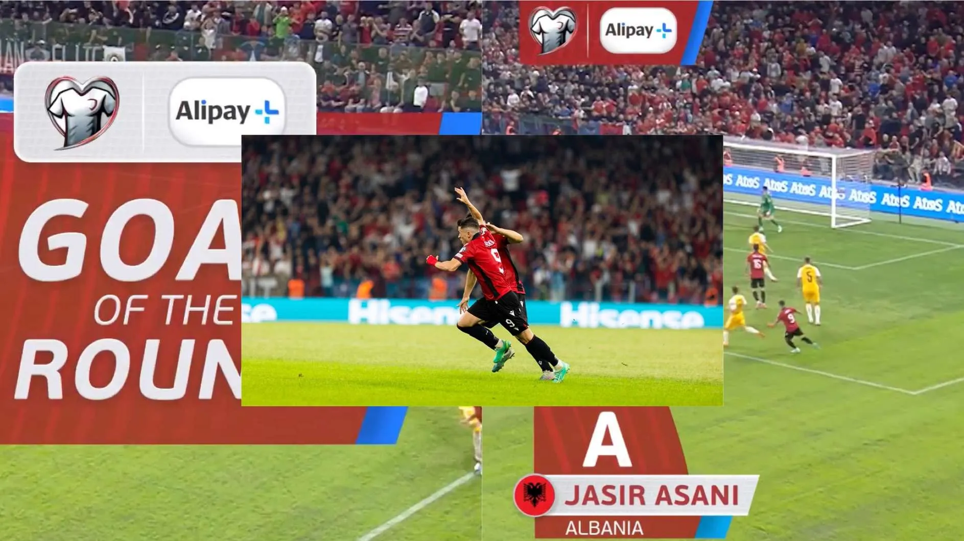UEFA rendit golin e Asanit për më të mirin e këtij raundi