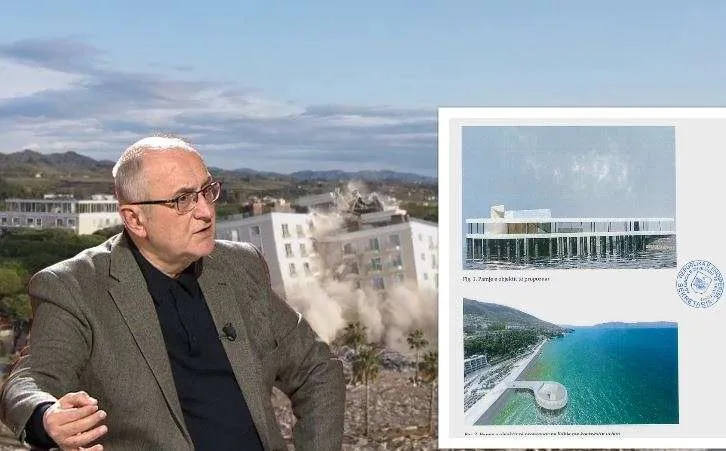 Petrit Vasili: Skandali, jep leje për ndërtim hoteli në mes të detit në Vlorë pasi  që hodhi në erë ‘Prestige Resort’