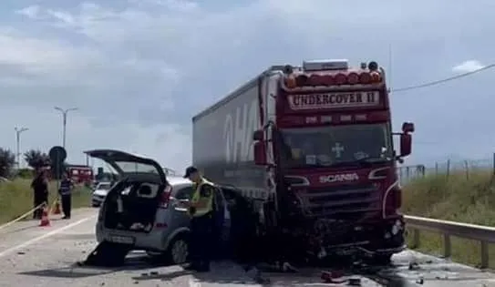 Polici që humbi jetën në aksin Korçë-Bilisht, po lëvizte në korsinë e gabuar