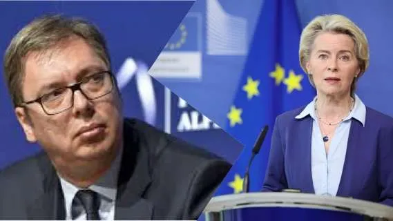 Presidentja e KE pas takimit me Vuçiç: I kërkova rikthimin e dialogut Kosovë-Serbi
