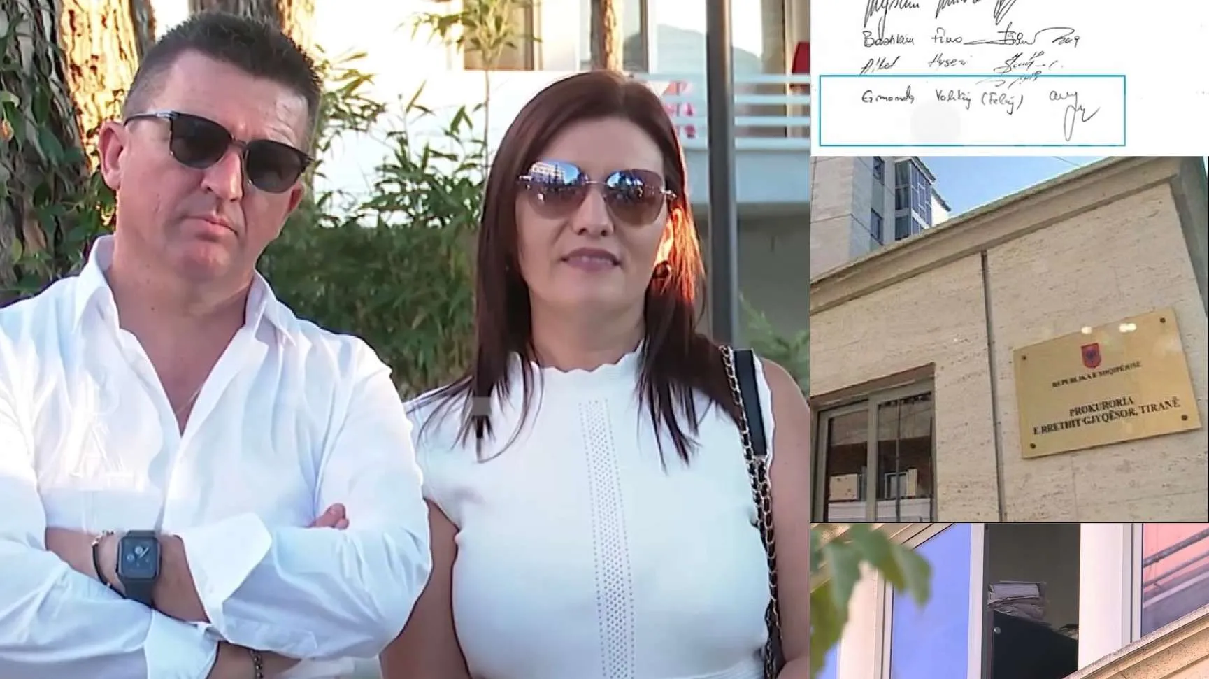 Prokurorët Felaj  dhe tualeti i institucionit në katin e fundit
