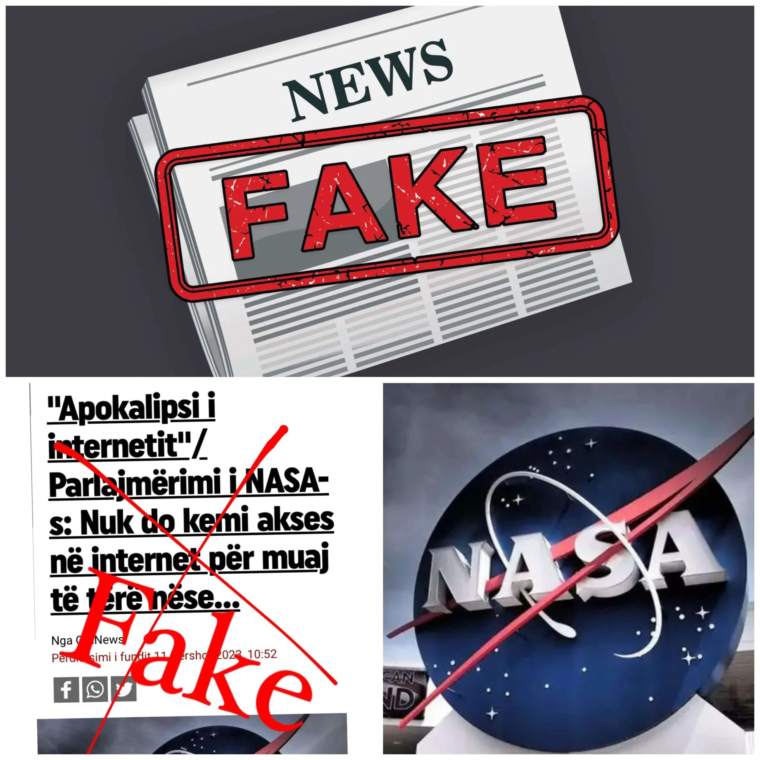 “Fake News: NASA ‘Deklarata’ Për Mungesë Të Internetit Për 1 Muaj – Realiteti Pas Të Vërtetës”