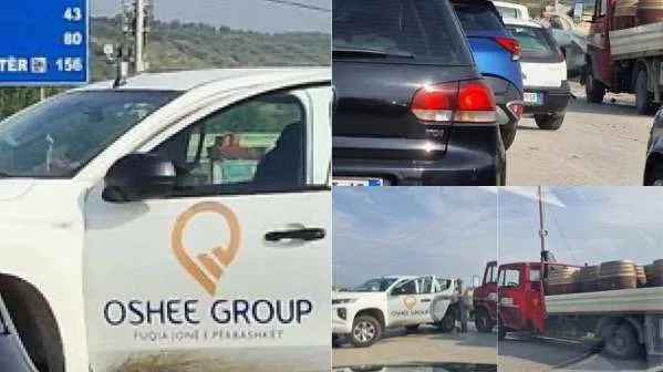 Trafik i rënduar  nga aksidenti në aksin Rrogozhinë-Lushnje