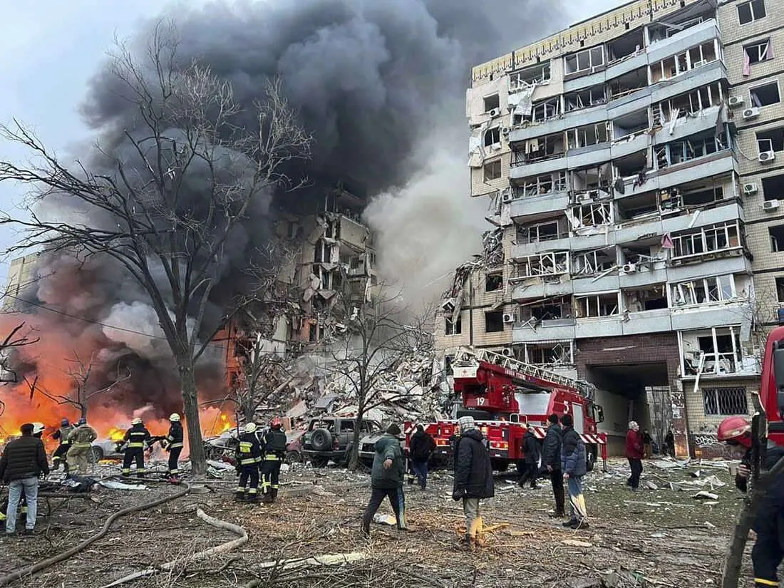 Rusia sulmon me dron qytetin ukrainas gjatë natës