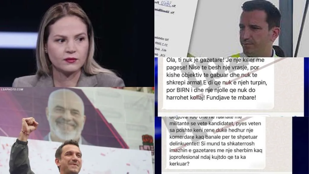 Gazetarja Ola Xama,publikon kërcënimet e Erion Veliajt