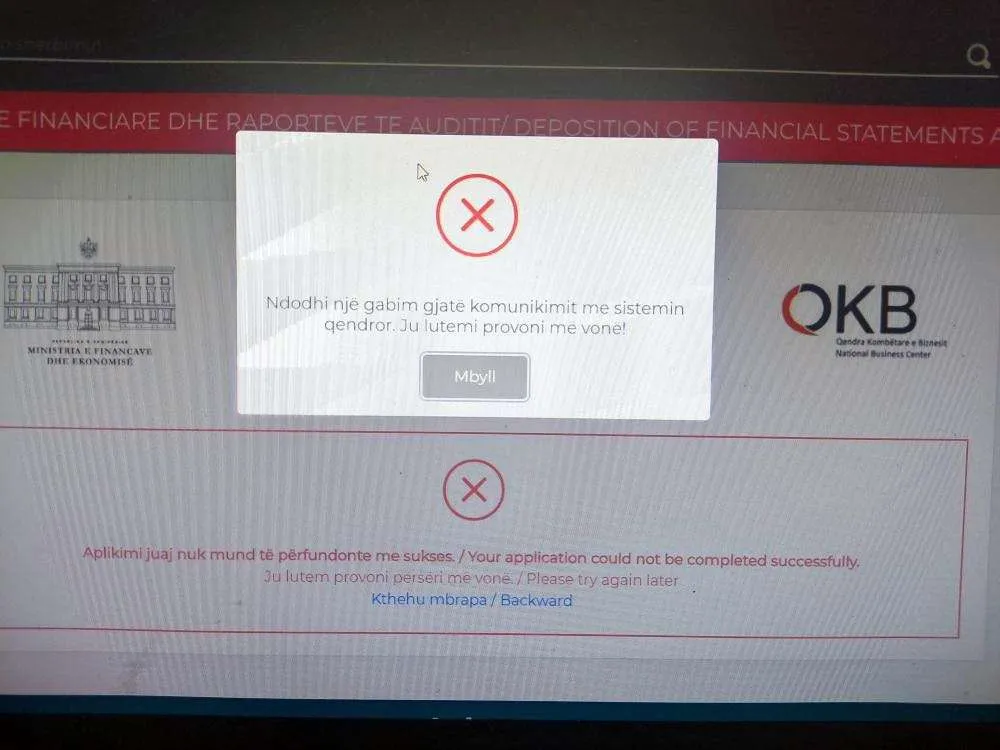 Probleme me sistemin e-Albania pengojnë biznesin e qytetarëve