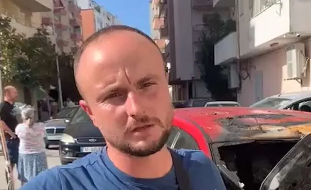 FOTO/ Flet pronari i mjetit që u dogj me qellim në Vlorë: S’e di kush ma ka bërë