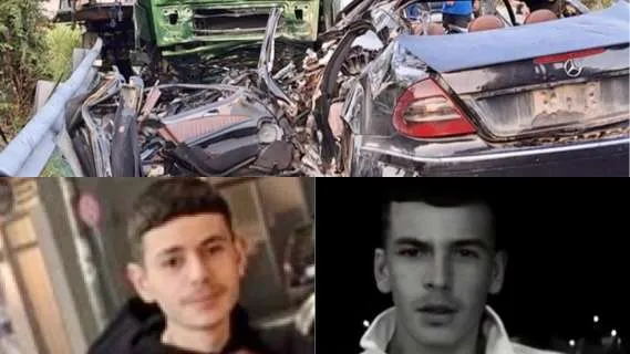 FOTOT/ Këta janë dy të rinjtë që humbën jetën nga aksidenti në Greqi