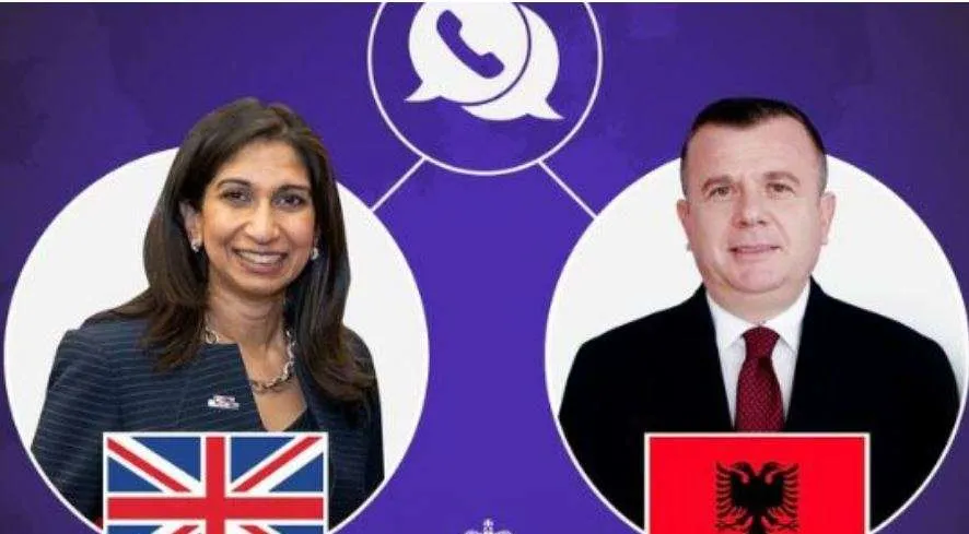 Sekretarja e Brendshme e Britanisë komunikim me Ballën : Ramë dakord të intensifikojmë marrëdhëniet tona