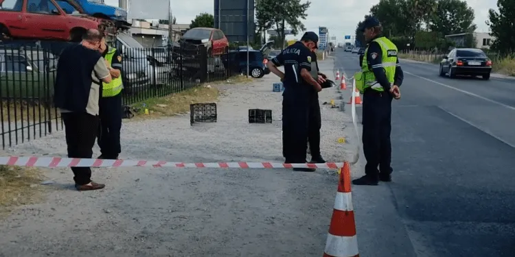 Fushë-Krujë/Policia arreston 16-vjeçarin që  përplasi për vdekje këmbësoren dhe u largua