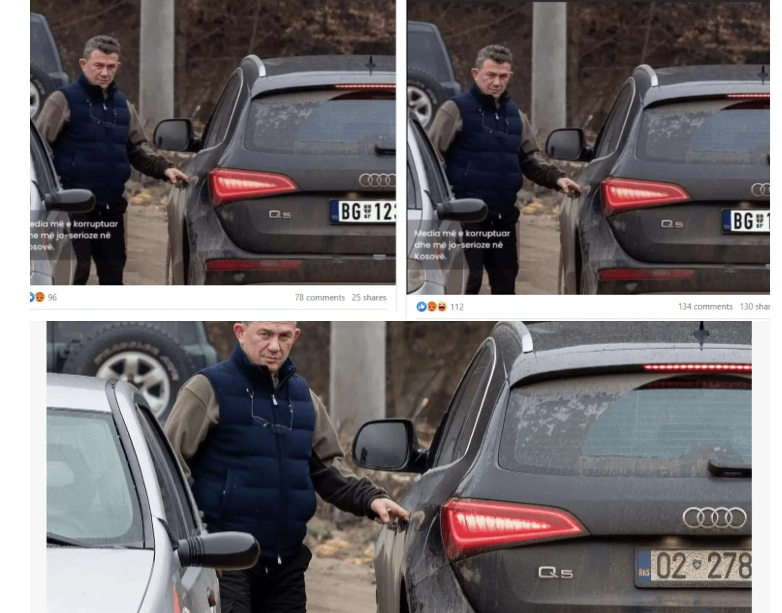 A ka përdorur vërtet Berat Buzhala një makinë me targa të Kosovës?!