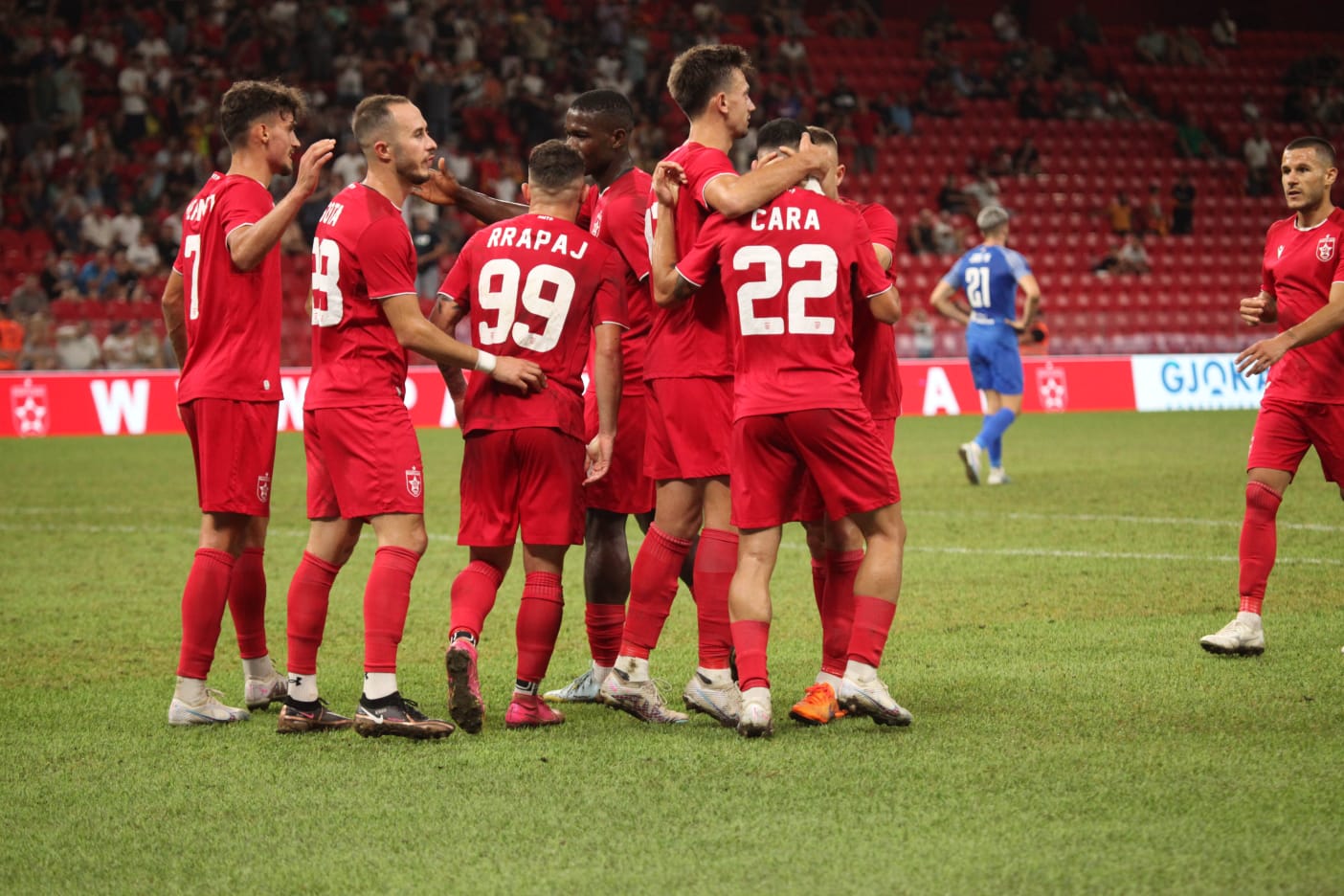 Partizani fiton 4-1 kundër Atletik Eskaldes dhe siguron biletën për në turin e tretë të Ligës së Konferencës.
