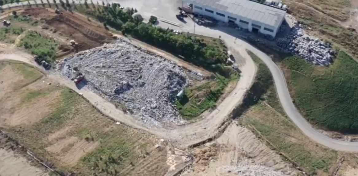 VIDEO/Pamje me DRON nga inceneratori i Tiranës