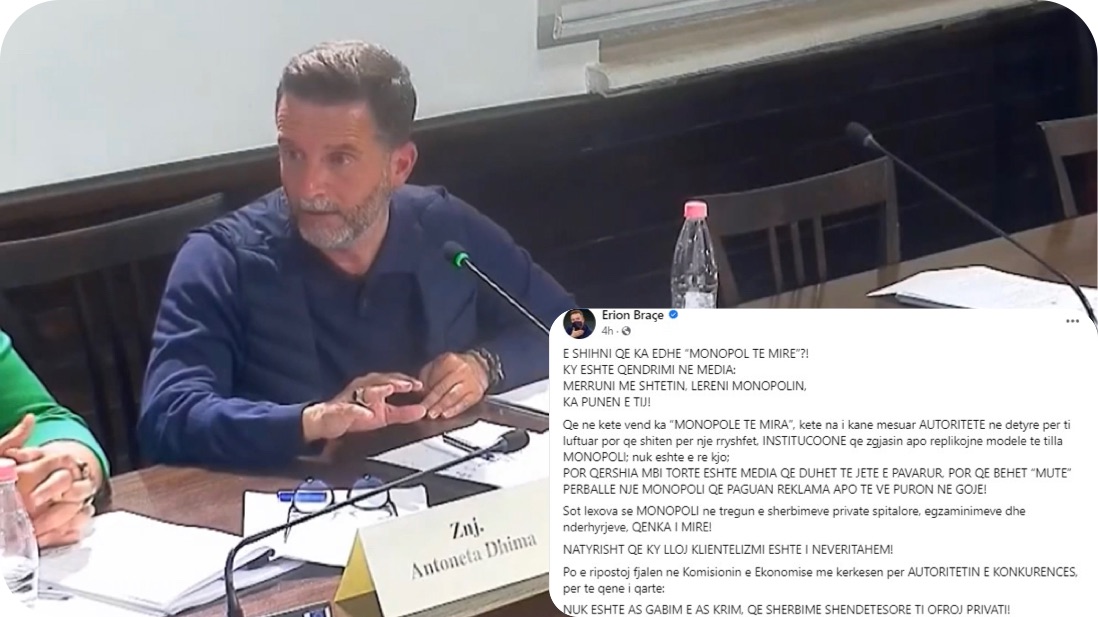 Braçe ngre zërin për monopolin e shërbimeve spitalore