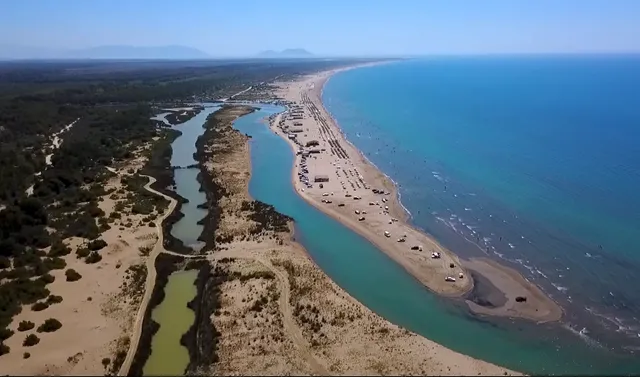 Rama reklamon plazhin e Fierit: Darëzezë, perlë e Adriatikut e fshehur mes pishave, SHKONI!