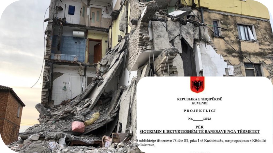 Sigurimi i detyrueshëm nga tërmetet nuk mbulon jetën, orenditë apo  humbjet financiare