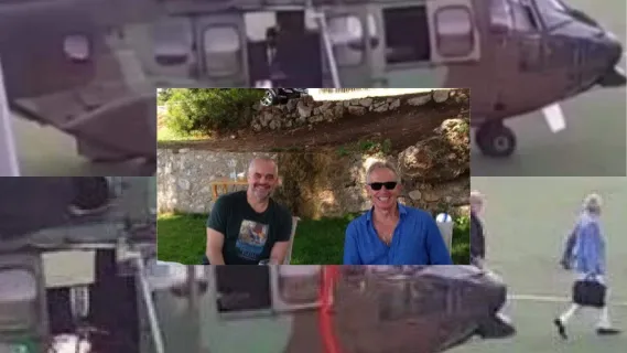 Helikopteri i çiftit Blair  në Himarë, si kusuri i makinës “Jugo” në Amerikë.