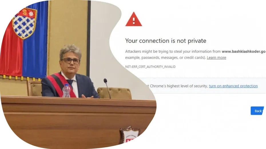 Benet Beci zeron punën disa vjeçare me web-faqen e bashkisë dhe bllokon informacionin e shërbimet për publikun