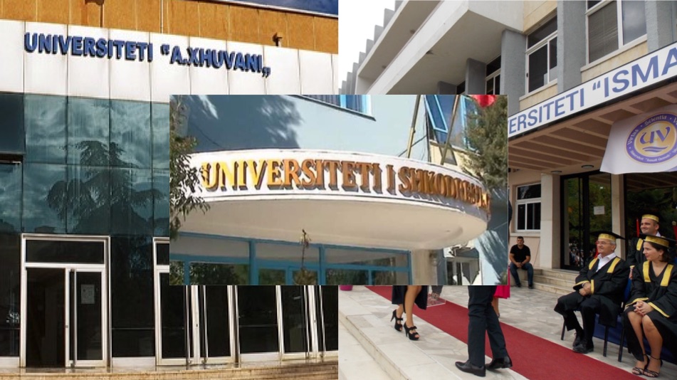 Ulet numri i studentëve në universitete, shumë degë pa asnjë student të regjistruar