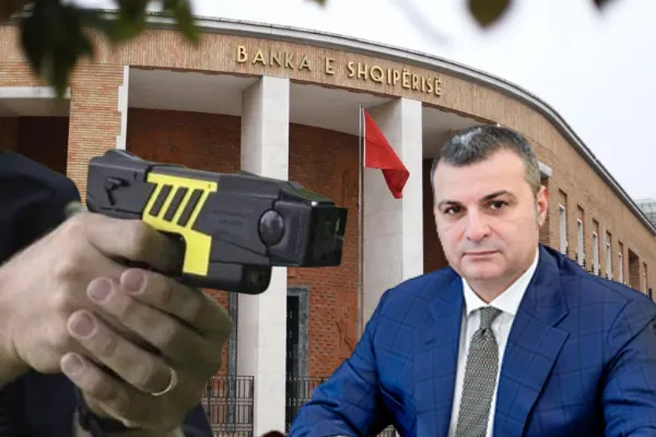 Punonjësit e Bankës së Shqipërisë armatosen duke blerë 24 pistoleta!