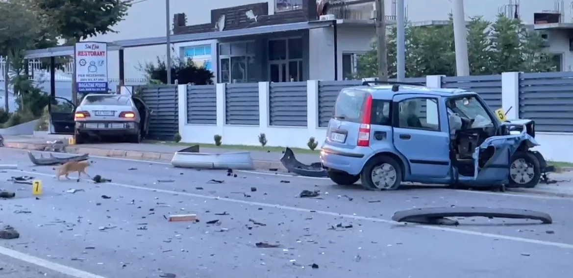 4 persona përfundojnë në spital nga aksidenti në aksin Lezhë-Shëngjin