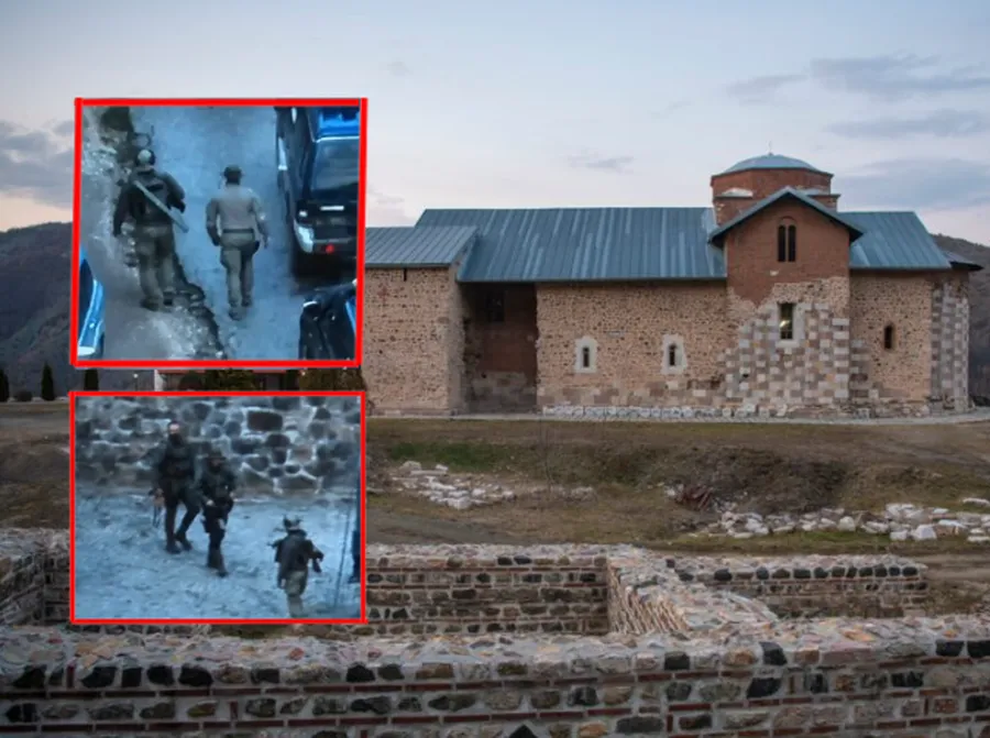Fshehën armët në manastir, 20 murgjit dyshohet se bashkëpunuan me terroristët serbë