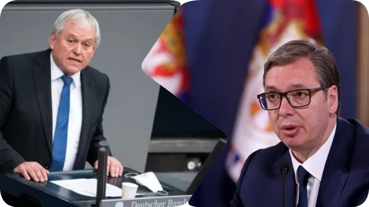 Deputeti gjerman i kthehet keq Vuçiçit: E ka gënjeshtrën element qendror të veprimeve të tij