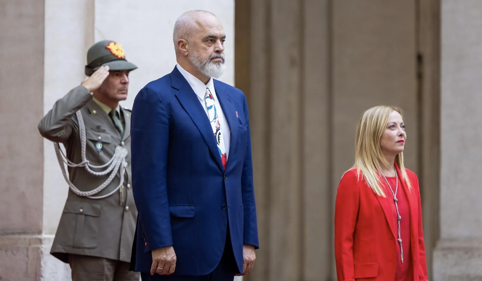 Ramës  vizitë zyrtare në Itali, pritet me ceremoni zyrtare nga kryeministrja Meloni