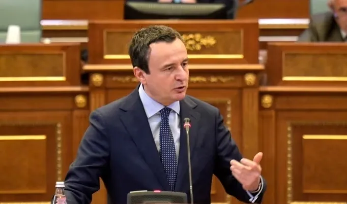 Albin Kurti në Kuvend:  Vazhdon lufta dhe terrori të sponsoruara nga Beogradi