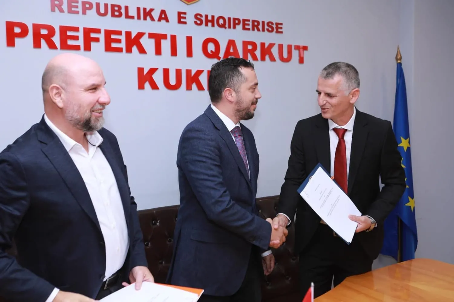 Marrëveshja në  prefekturën e Qarkut Kukës /FSHZH  dhe zëvendësministri i Ministrisë së Mjedisit të KOSOVËS