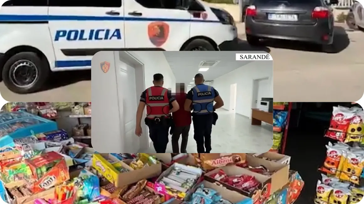 Konispol/ Shiste brenda shkollës  ushqime të skaduara për nxënësit, arrestohet polici bashkiak