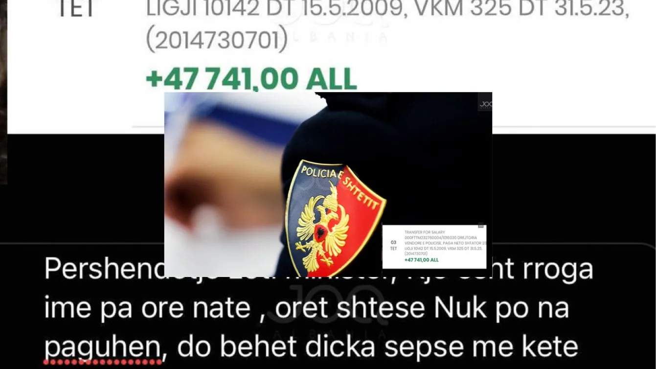 Polici denoncon: Nuk luftohet krimi me 470 mijë lekë në muaj