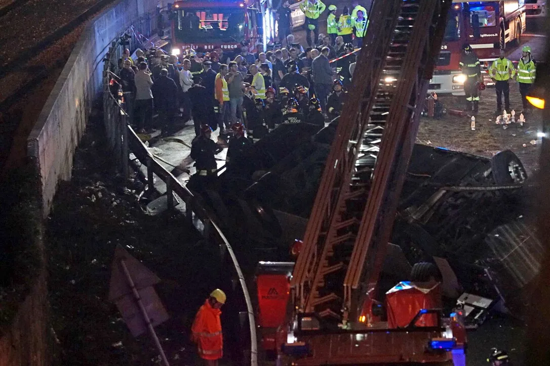 Italian në zi/ Zbardhen detaje nga aksidenti tragjik në Itali, në autobusin e turistëve kishte të rinj, mes viktimave edhe fëmijë