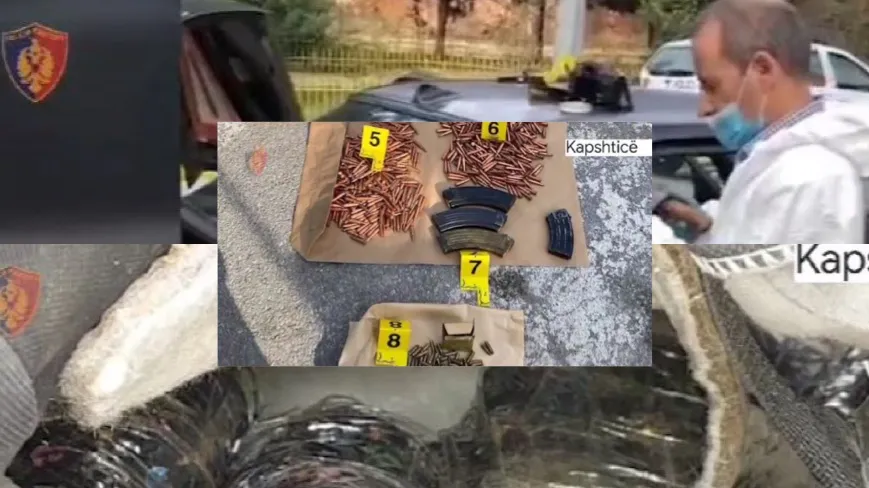 Tentuan të trafikonin armë drejt Selanikut, dy të arrestuarit u “tradhtuan” nga videot e mesazhet!