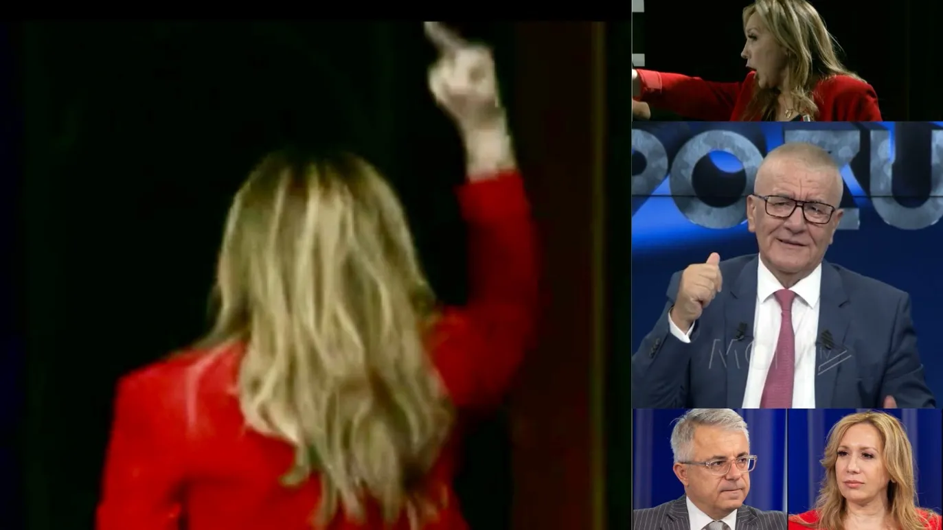 Evi Kokalari i ngre gishtin e mesit  Rakipit dhe largohet nga studio : “Ik ore q*hu!”