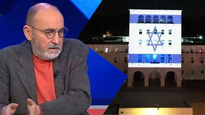 Fatos Lubonja: Flamur izraelit në mes të Tiranës, shëmti dhe servilizëm