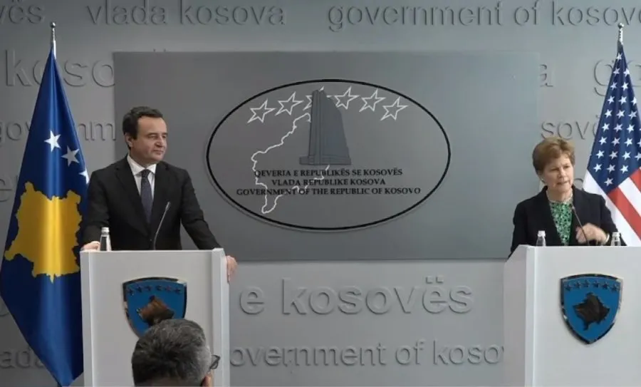 Kurti takon senatorët amerikanë:  Kapitulli i dialogut duhet të marrë parasysh përpjekjet e Serbisë për aneksim